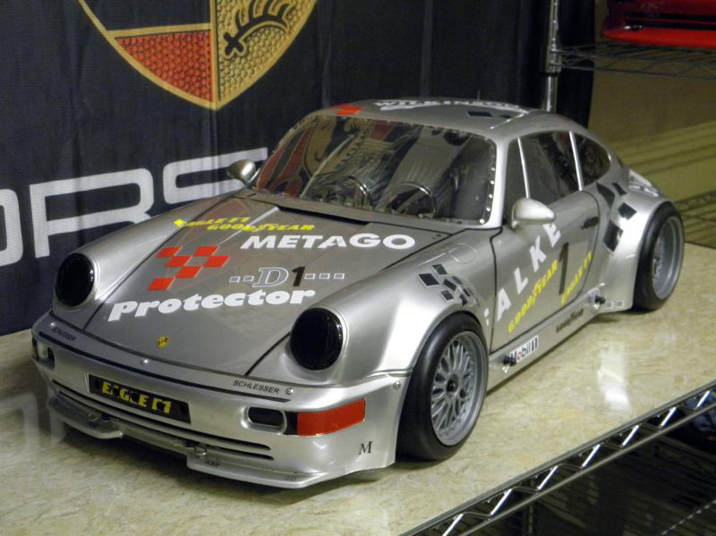 ポルシェ911RSR Type964 ドライカーボン シルバー